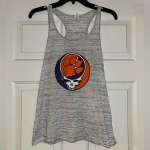 Bella Grateful Dead Clemson Tanktop